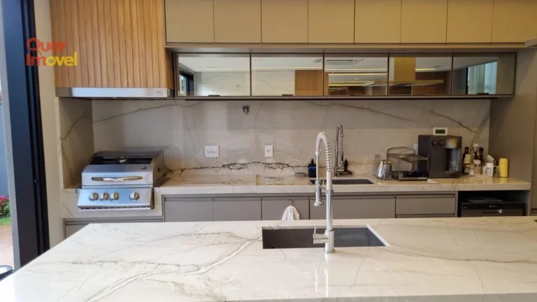 Imagem Residência de alto padrão em condomínio Alphaville, zona sul de Ribeirão Preto-SP, 3 suítes, 305m², 4 vagas - Quer Imóvel.
