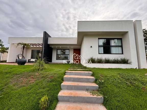 Imagem Casa com 3 dormitórios à venda, 255 m² por R$ 1.350.000,00 - Condomínio Serra Verde - Igarapé/MG