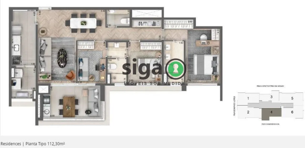 Imagem Apartamento Residencial em Campo Belo