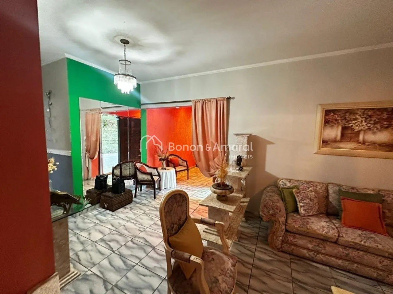 Imagem Casa com Terreno Adicional à Venda no Caminhos de San Conrado em Sousas, Campinas