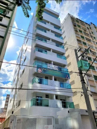 Foto do imóvel Studio com 1 dormitório à venda, 34 m² por R$ 450.000,00 - José Menino - Santos/SP