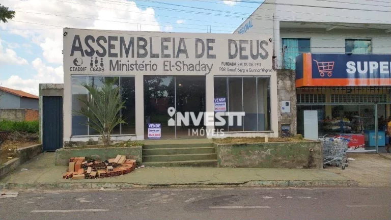 Foto do imóvel Salão comercial com residência, à venda, são 350 m² de área contruída, à venda por R$ 590.000 - Residencial Santa Fé I - Goiânia/GO