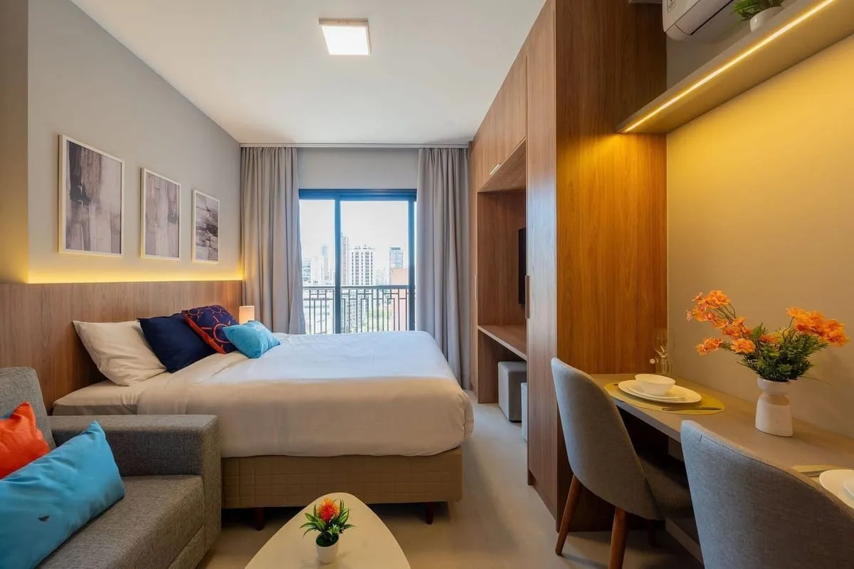 Imagem Apartamento com 1 Quarto para alugar, 25m² - Perdizes