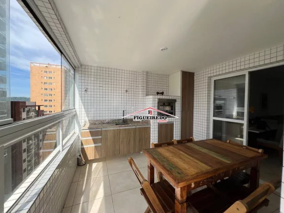 Imagem Apartamento com 3 dormitórios à venda, 120 m² por R$ 1.180.000 - Canto do Forte - Praia Grande/SP