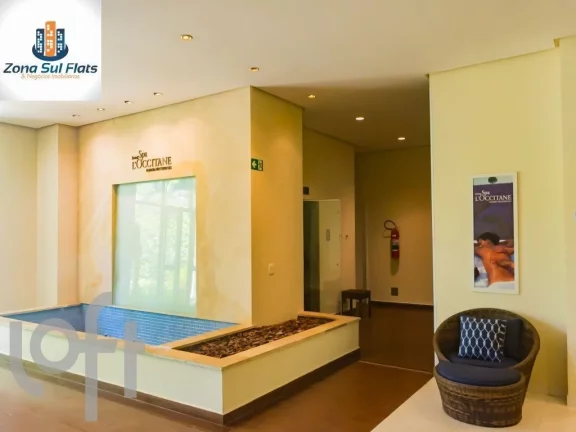 Imagem Apartamento à Venda No Brooklin Com 2 Dormitórios e 2 Vagas - Mobiliado