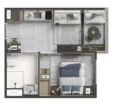 Imagem APARTAMENTO RESIDENCIAL em São Paulo - SP, Saúde