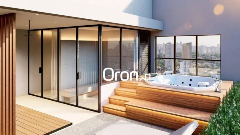 Imagem Apartamento mobiliado com 2 dormitórios à venda, 89 m² por R$ 1.300.000 - Setor Oeste - Goiânia/GO