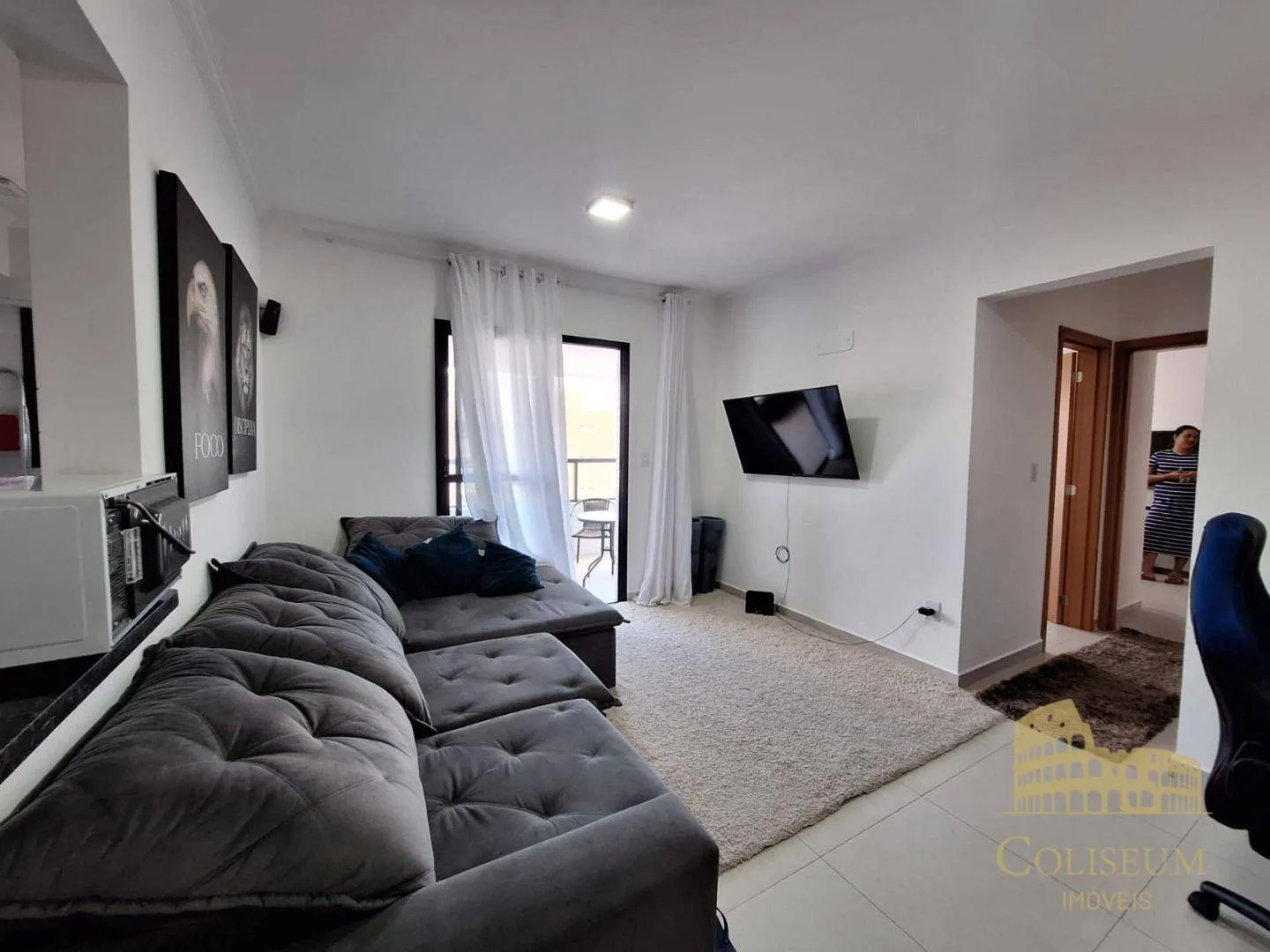 Imagem Apartamento com 2 dormitórios à venda, 74 m² por R$ 670.000,00 - Canto do Forte - Praia Grande/SP