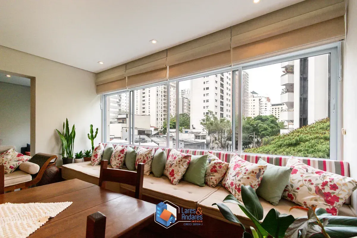 Imagem Apartamento para venda e locação em Jardim Paulista com 2 quartos, sendo 1 suíte, 138m²