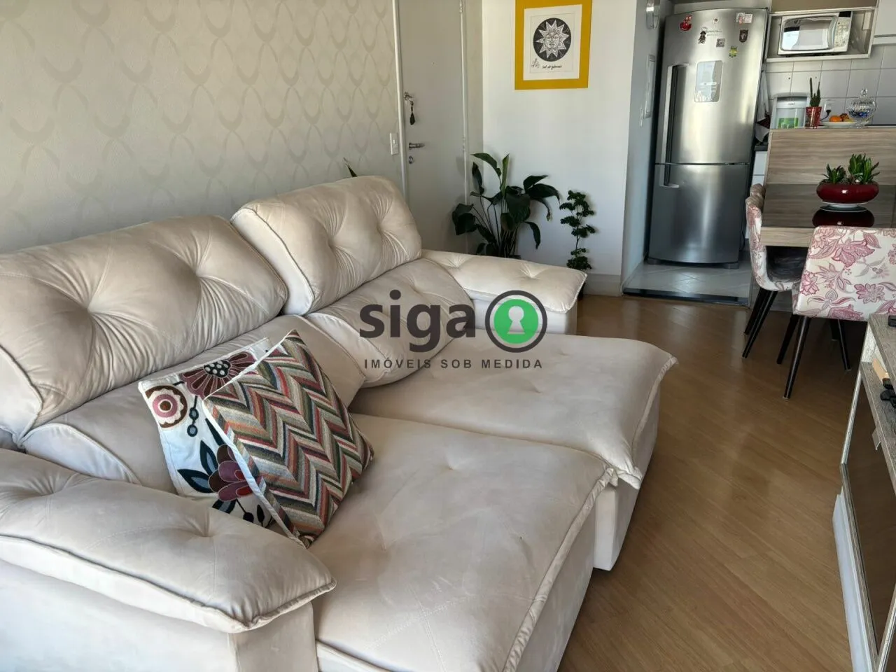 Imagem Apartamento á venda e locação 55m² c/ vaga de garagem, localizado na Chácara Santo Antônio/São Pailo