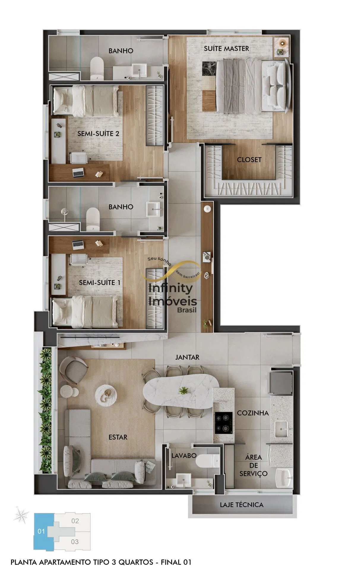 Imagem LINIA RESIDENCE - Apartamento Alto Padrão em Santa Efigênia, Belo Horizonte/MG