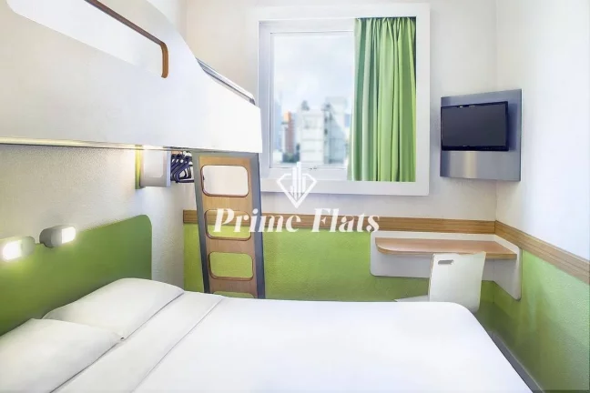 Imagem Flat disponível para venda no Ibis Budget Belo Horizonte Minascentro, com 23m² e 1 dormitório