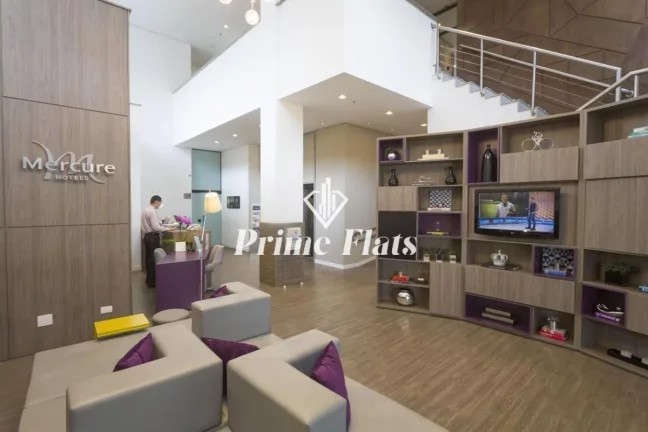 Imagem Flat disponível para venda no Mercure São Paulo Moema Times Square, com 30m², 1 dormitório e 1 vaga