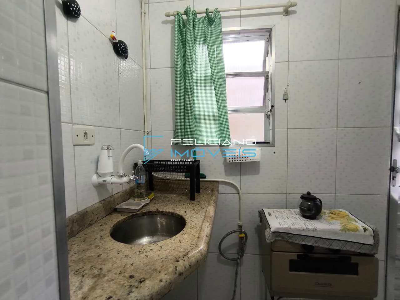 Imagem Kitnet com 1 quarto, Canto do Forte, Praia Grande - R$ 215 mil, Cod: 7189