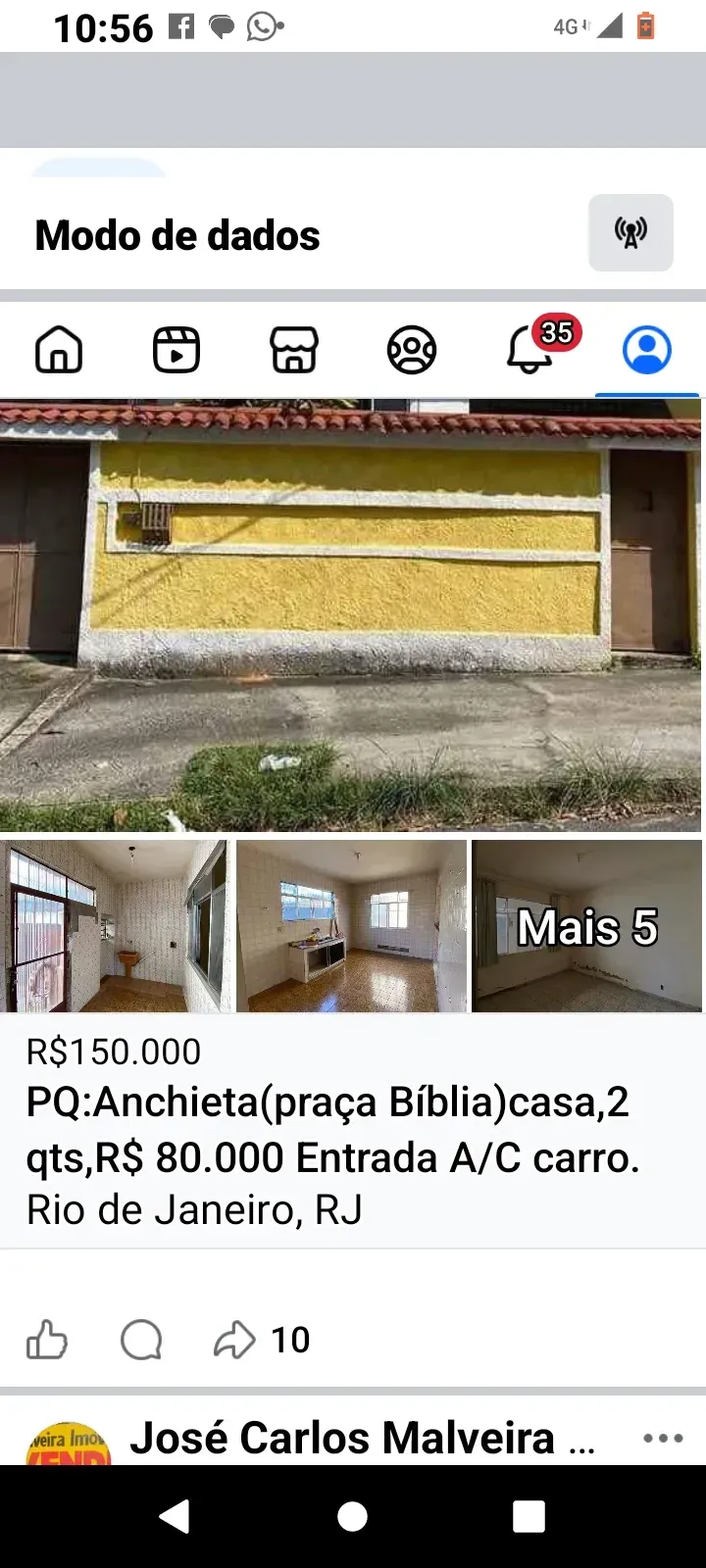 Imagem Casa com 2 Quartos à Venda, 180 m² em Parque Anchieta - Rio de Janeiro