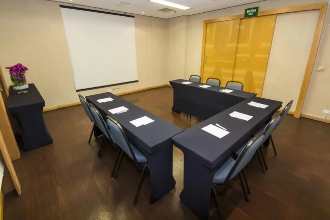 Imagem Flat disponível para locação no Transamérica Executive Chácara Santo Antônio, com 28m², 1 dormitório e 1 vaga!