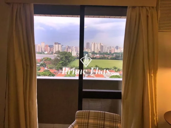 Imagem Flat disponível para venda no Hotel Premium Flats Berrini no Brooklin, com 30m², 1 dormitório e 1 vaga