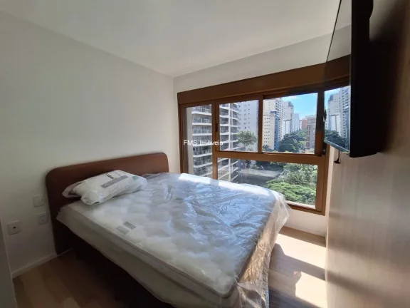 Imagem Apartamento com 1 suíte mobiliado na Vila Nova Conceição.