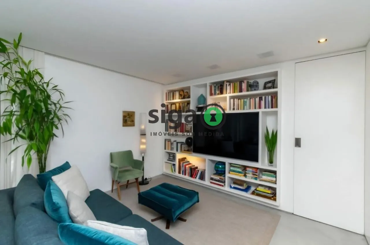 Imagem Apartamento à Venda no Brooklin - 156 m² | 3 Suítes | 3 Vagas | Alto Padrão