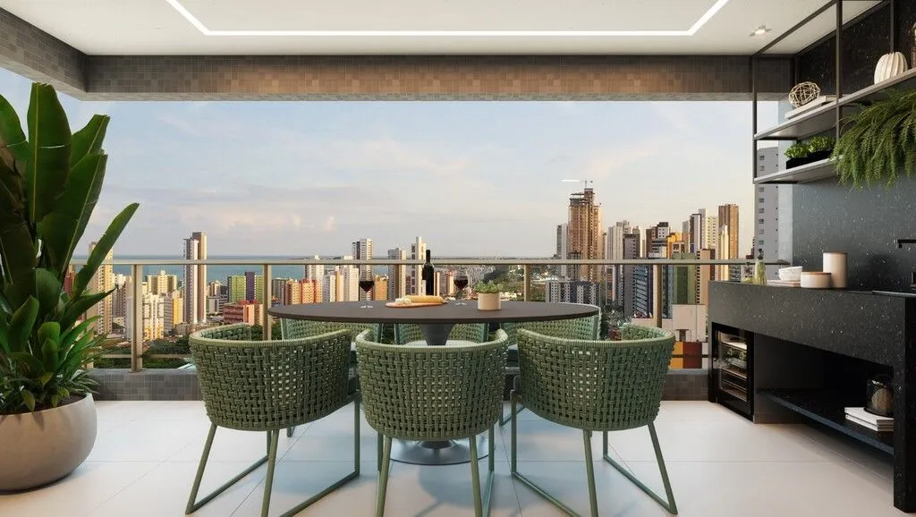 Imagem Apartamento com 3 quartos, 2 suítes e lazer completo no Jardim Luna. Conforto, localização estratégica e alto padrão em João Pessoa.
