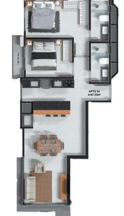 Imagem Arco do Triunfo - Residencial - Apartamento à venda no bairro Zona Nova - Capão da Canoa/RS