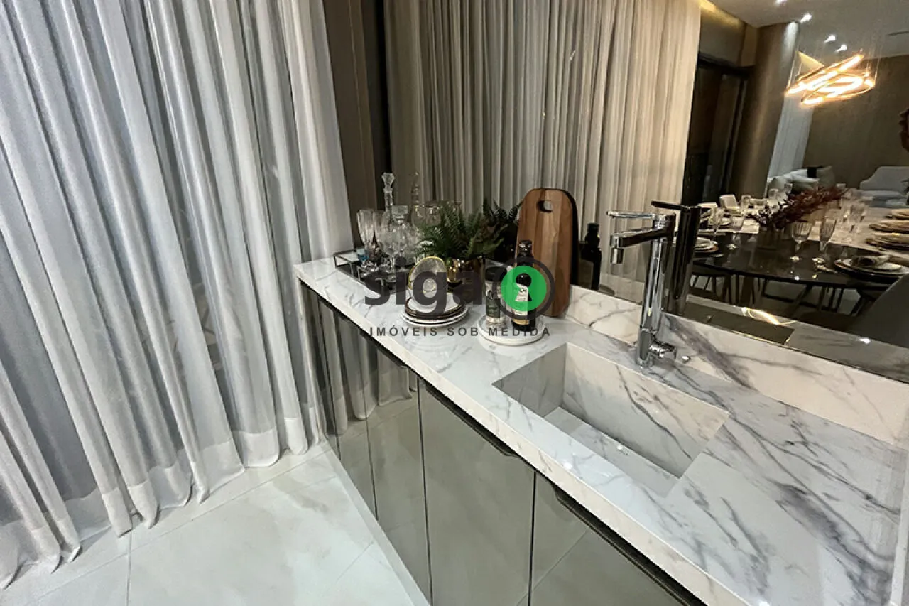 Imagem Apartamento de 130m² com 2 Vagas e Elevador Privativo no Brooklin