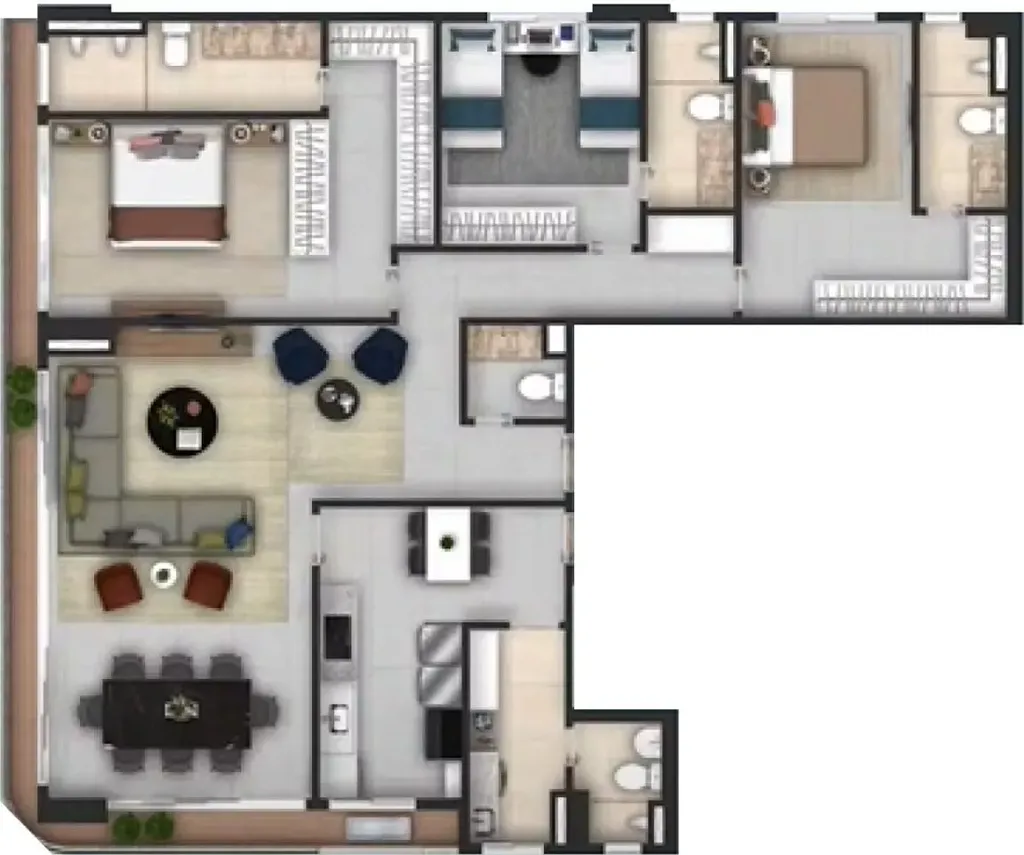 Imagem Apartamento à venda no bairro Setor Oeste - Goiânia/GO