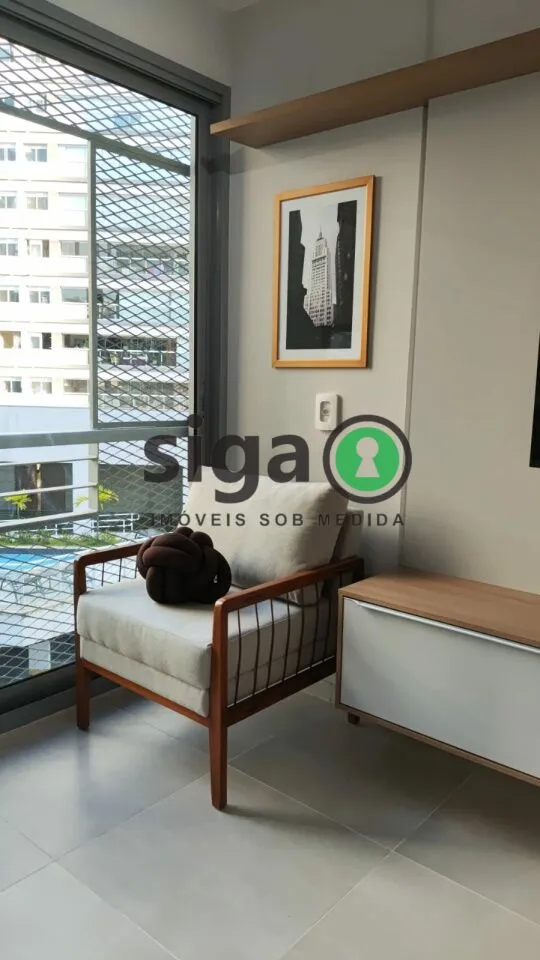 Imagem Apartamento com 1 quarto. 38m² -Pinheiros - São Paulo/SP