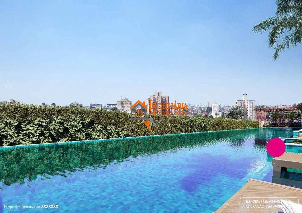 Imagem Apartamento com 2 dormitórios à venda, 48 m² por R$ 559.040,00 - Picanco - Guarulhos/SP