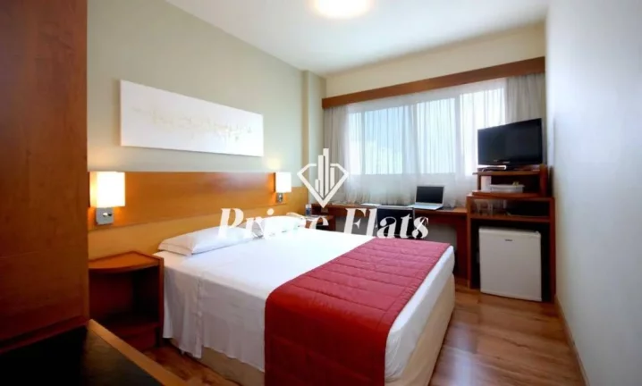 Imagem Flat disponível para venda no Paraíso Suites by Charlie, com 34m², 1 dormitório e 1 vaga de garagem