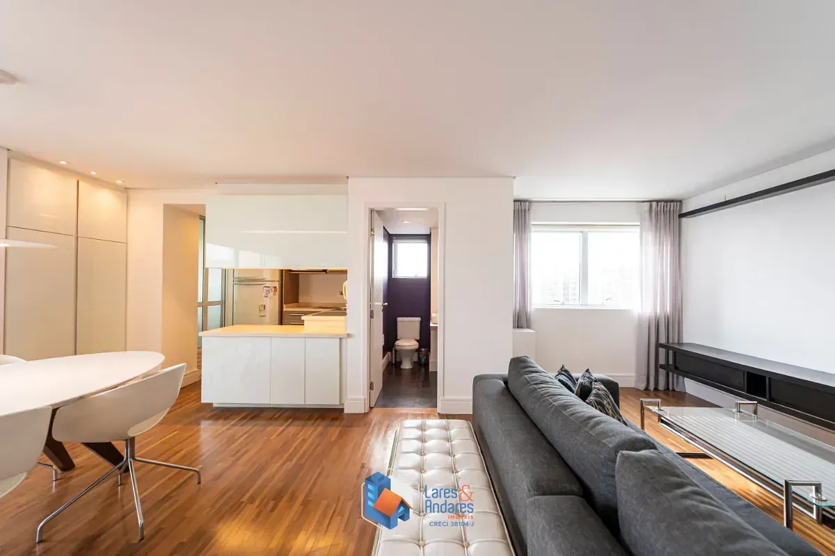 Imagem Duplex para venda em Vila Nova Conceição com 1 quarto, sendo 1 suíte, 104m²
