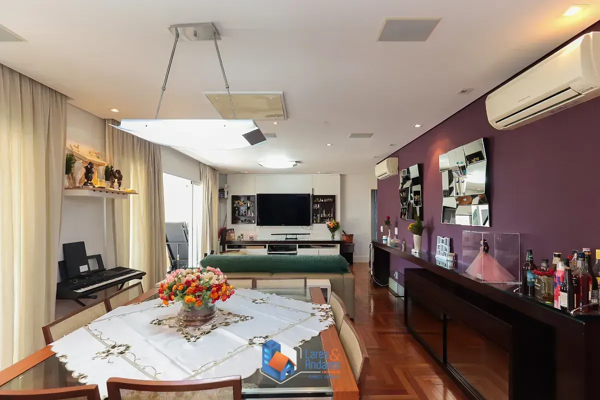 Imagem Apartamento para venda em Vila Romana com 4 quartos, sendo 4 suítes, 223m²