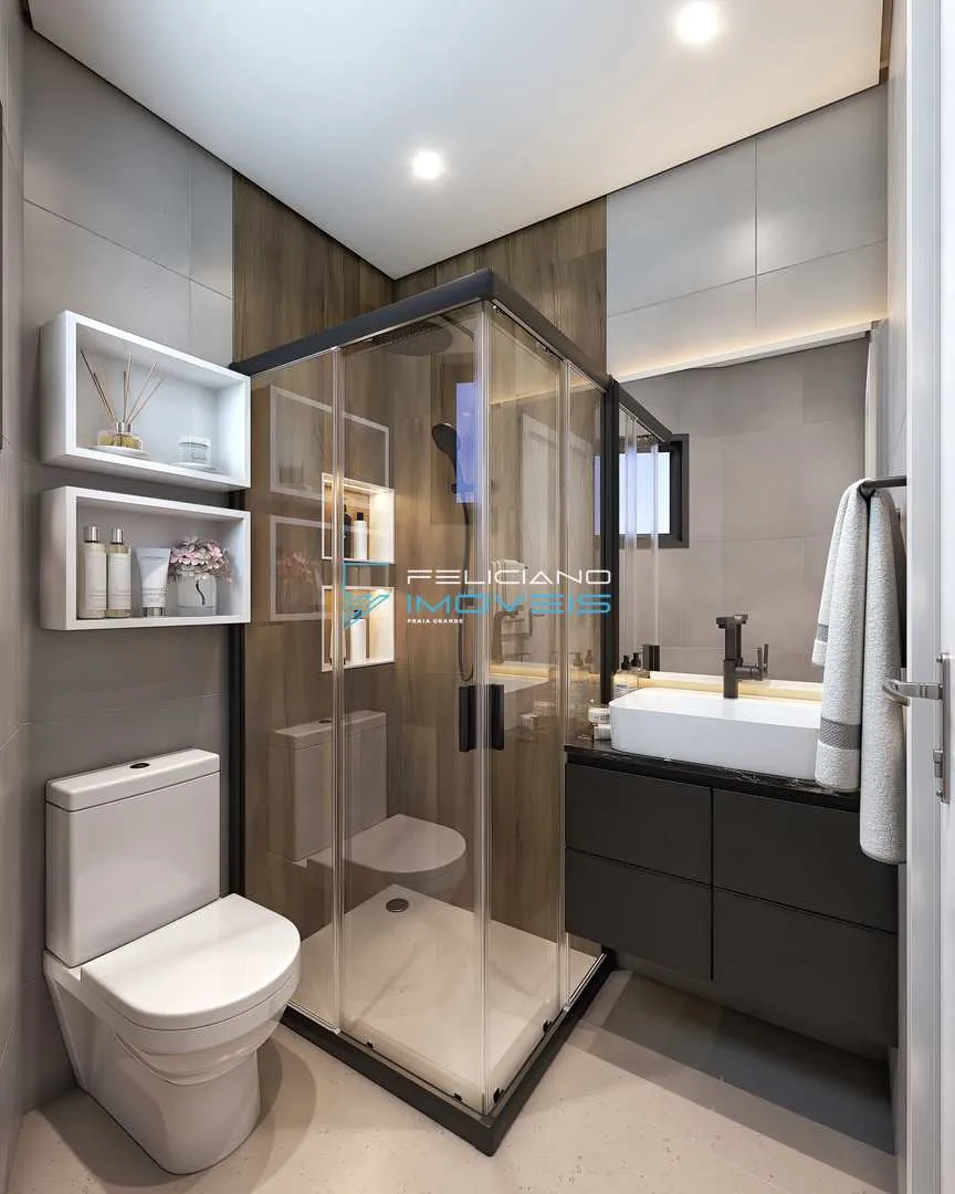 Imagem Apartamento com 1 quarto, Solemar, Praia Grande - R$ 505 mil, Cod: 5720