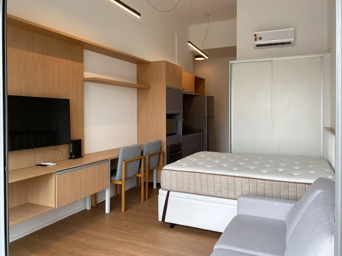 Imagem Apartamento com 1 Quarto para alugar, 32m² - Vila Mariana