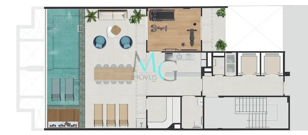 Imagem Garden à venda 1 Quarto 53.31M² Ipanema Rio de Janeiro - RJ | Be in Rio Nascimento Silva 387