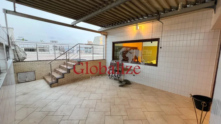 Foto do imóvel Cobertura Duplex à venda com 404m², 4 Dormitórios e 3 vagas na Ponta da Praia - Santos por R$ 1.600.000,00.
