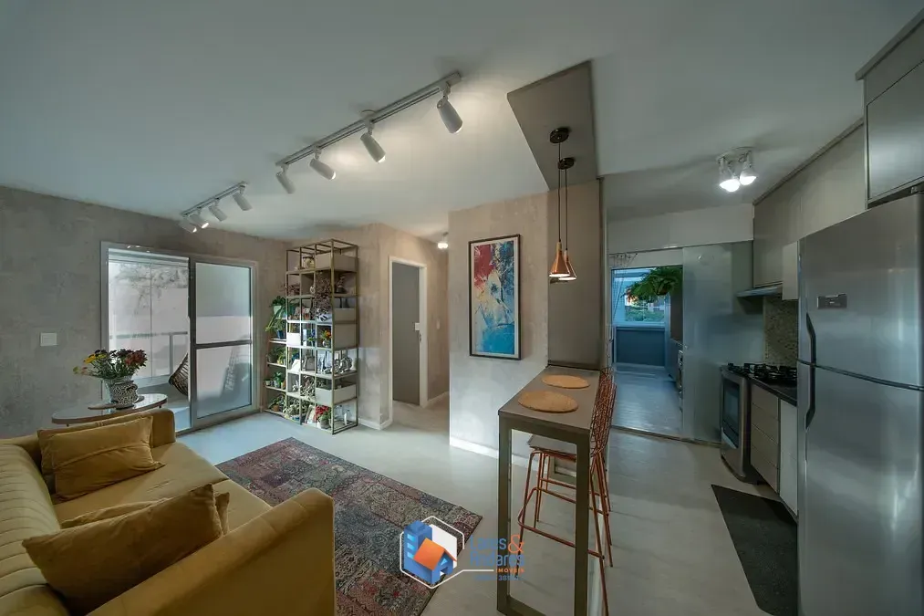 Imagem Apartamento para venda em Jardim Paulistano com 2 quartos, sendo 1 suíte, 60m²