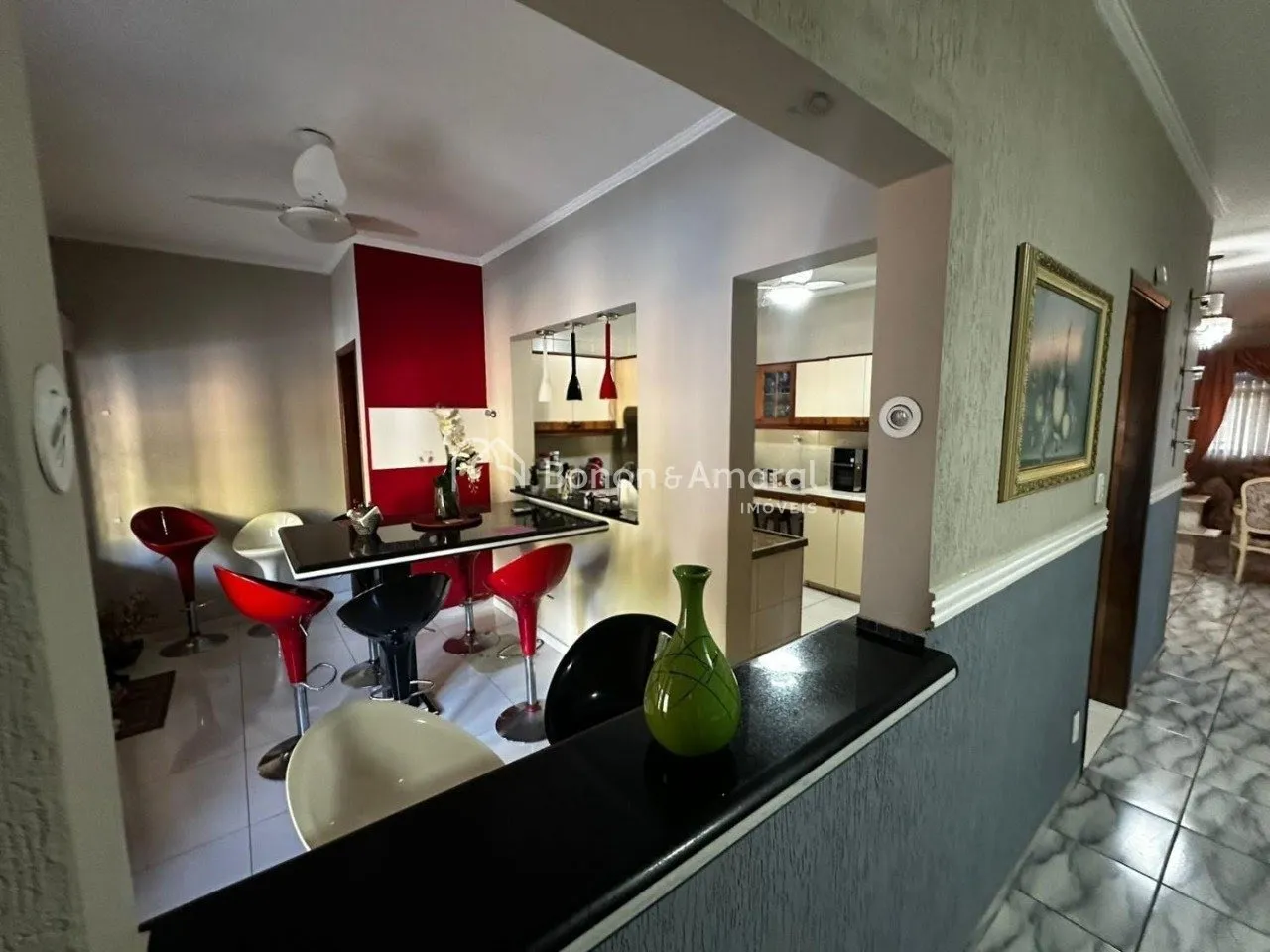Imagem Casa com Terreno Adicional à Venda no Caminhos de San Conrado em Sousas, Campinas