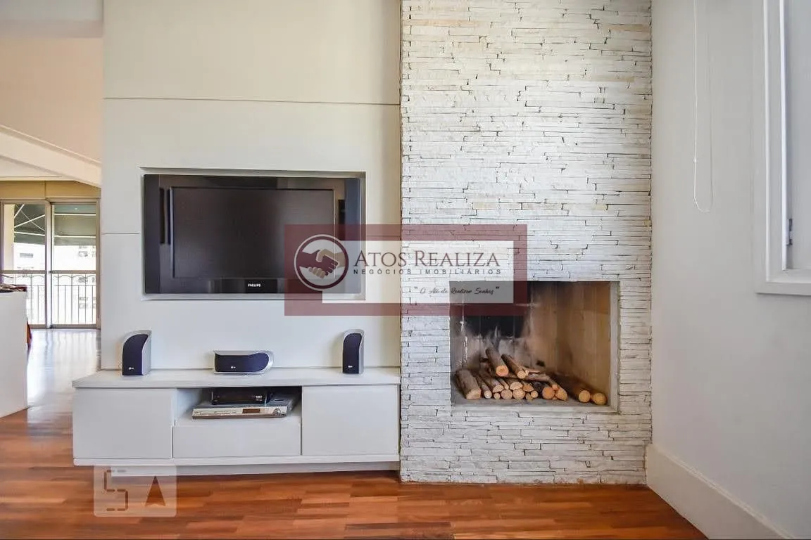 Imagem Espaçoso apartamento com sacada em Real Parque - São Paulo | 185m², 3 quartos, 2 suítes, 5 banheiros | Venda e locação por R$1.300.000
