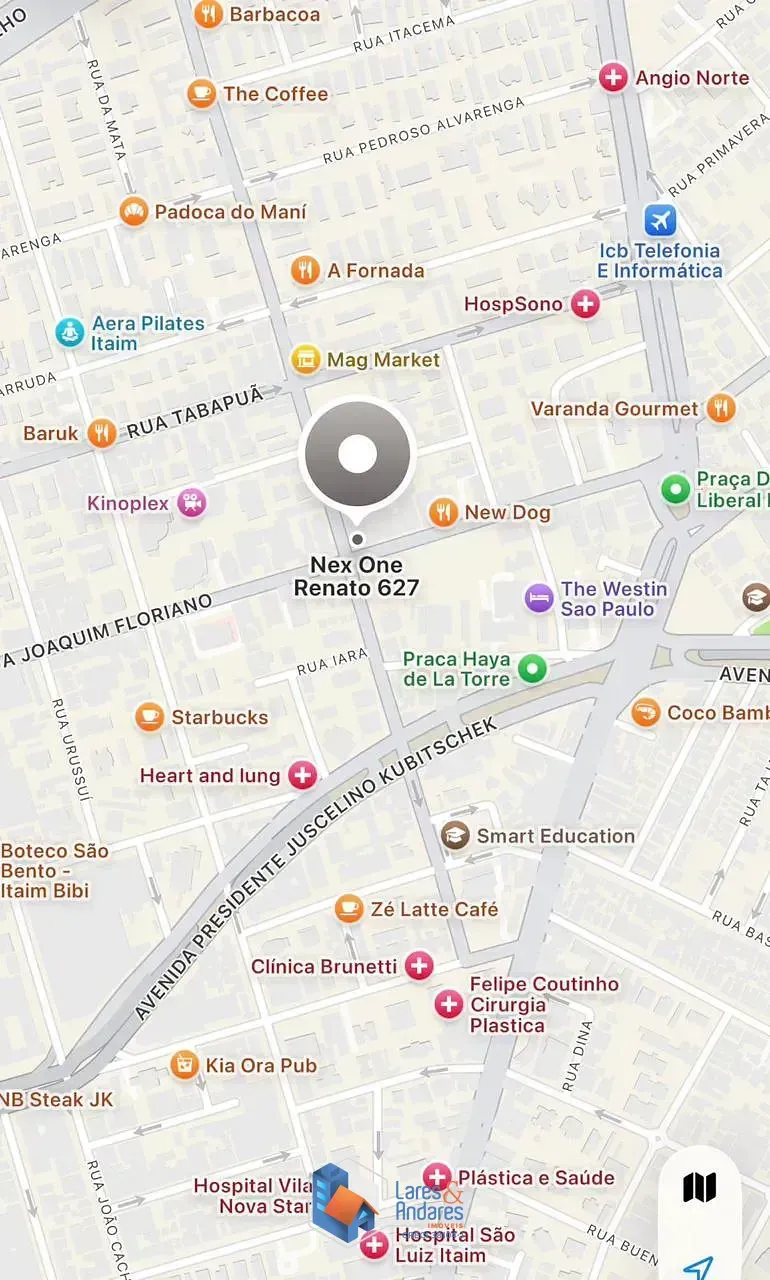Imagem Apartamento para venda em Itaim Bibi com 1 quarto, 24m²