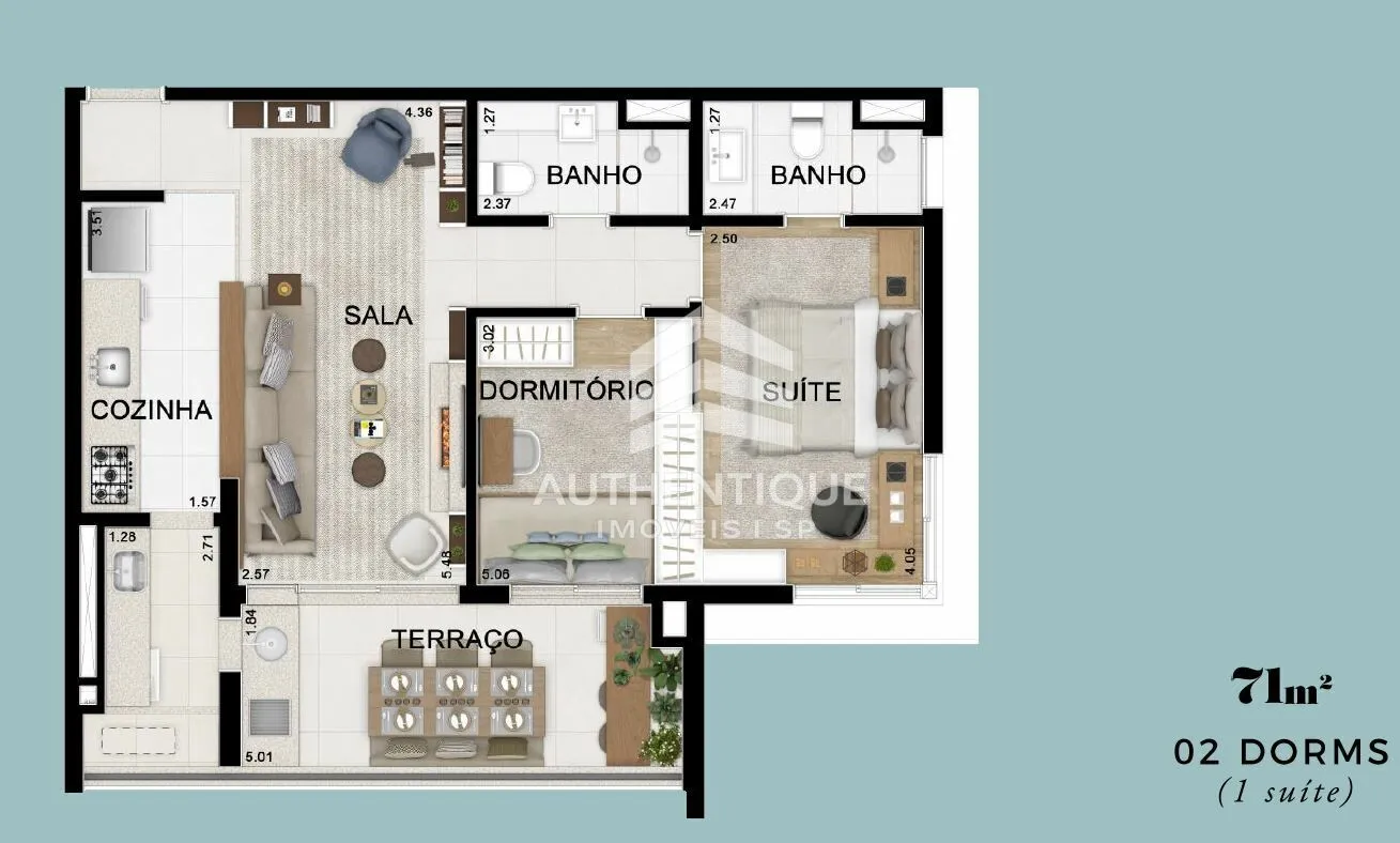 Imagem CHEZ VOUS MOEMA - Apartamento no bairro Moema à venda
