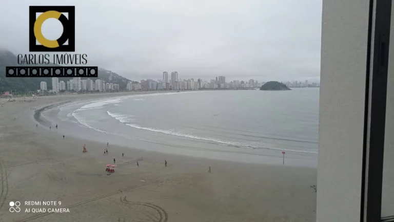 Imagem Apartamento com vista mar no Ilha Porchat em São Vicente