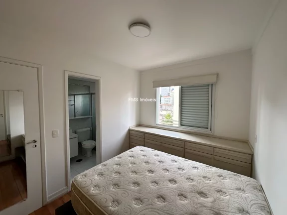 Imagem Aluguel de Apartamento de 1 Quarto com 1 Vaga na Garagem em Sumarezinho, São Paulo-SP - 48m²