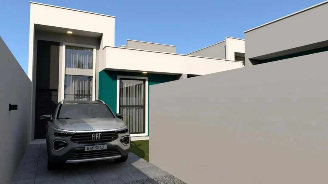 Imagem Imóvel em Obras com Portão Eletrônico em Cascavel - Bairro Periolo - 63m²