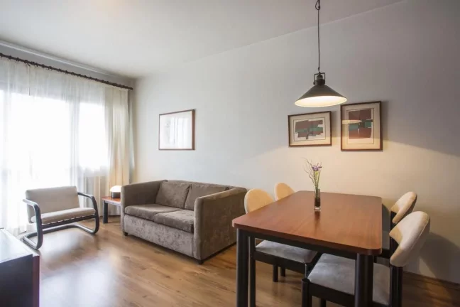 Imagem Flat disponível para venda no Saint Moritz Flat Service, com 48m², 1 dormitório e 1 vaga de garagem
