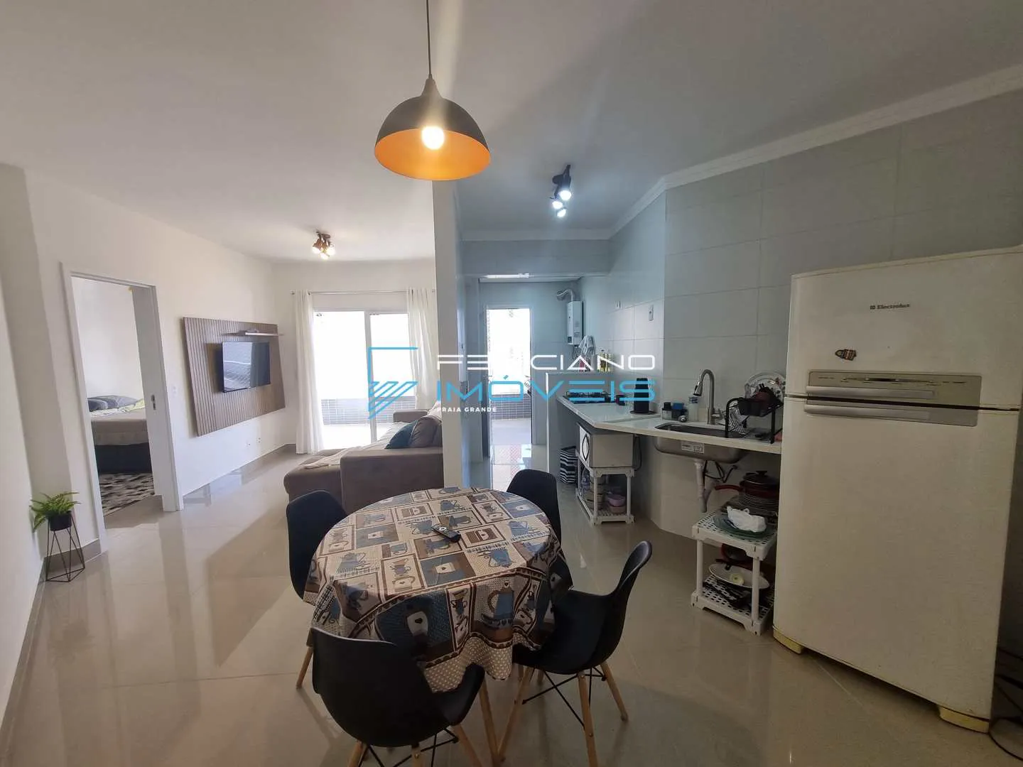 Imagem Apartamento com 1 quarto, Guilhermina, Praia Grande - R$ 435 mil, Cod: 6350