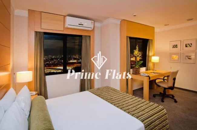 Foto do imóvel Flat disponível para venda no Hotels Congonhas by Atlantica, com 29m², 1 dormitório e 1 vaga de garagem em Rua Henrique Fausto Lancellotti