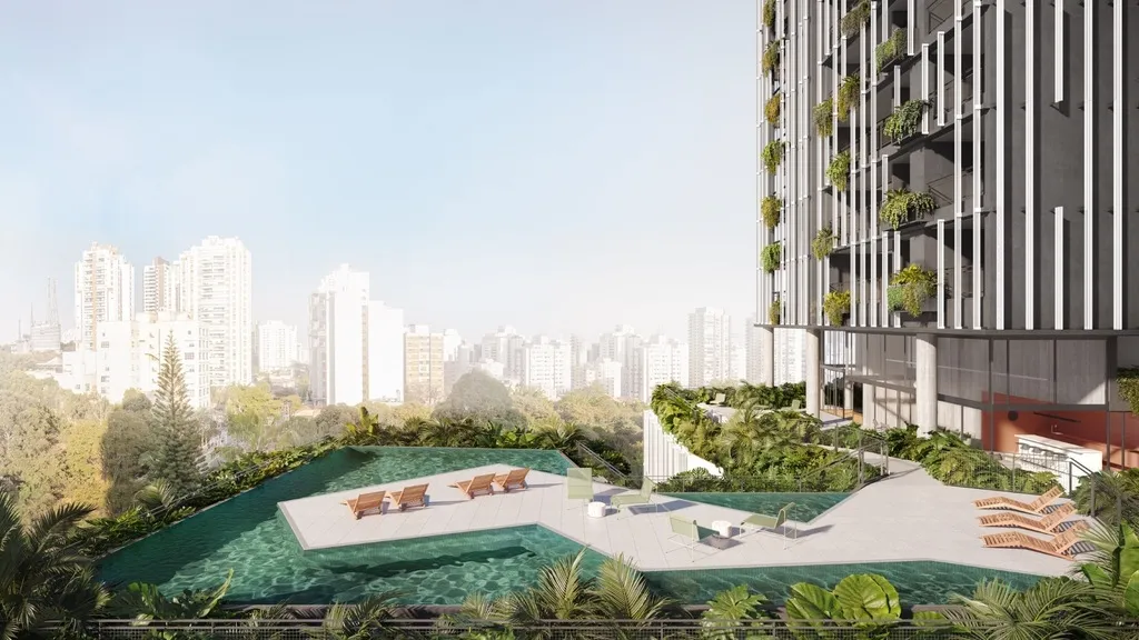 Imagem O Oscar 2525 está no eixo do conhecido espigão da cidade de São Paulo que chega na zona oeste atr...