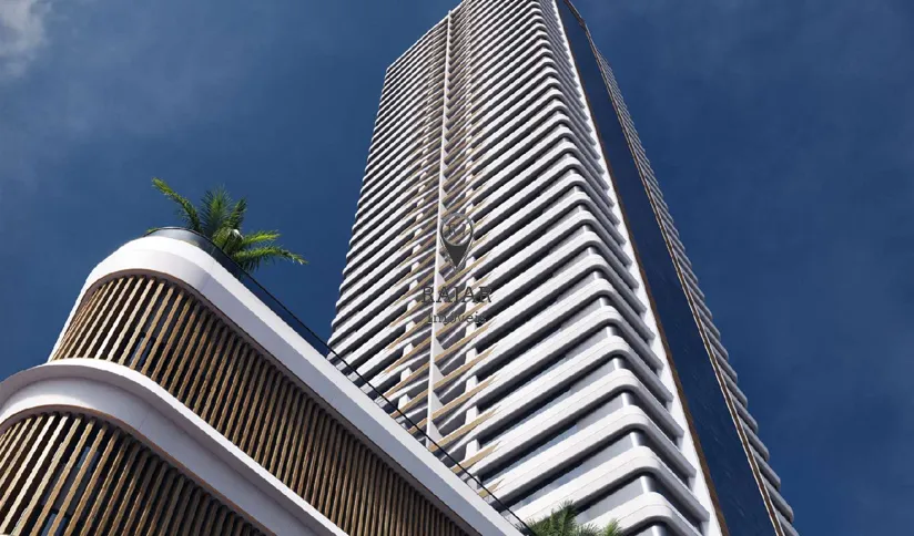 Foto do imóvel É um empreendimento inovador que traz para Balneário Camboriú uma nova linguagem visual, estrutur... em do Estado Dalmo Vieira