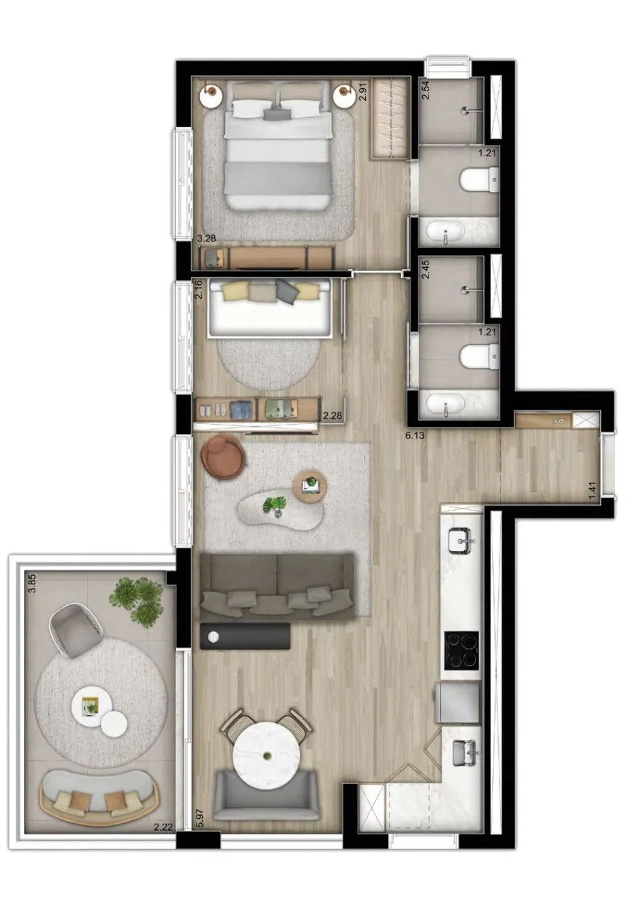 Imagem APARTAMENTO RESIDENCIAL em São Paulo - SP, Sumaré
